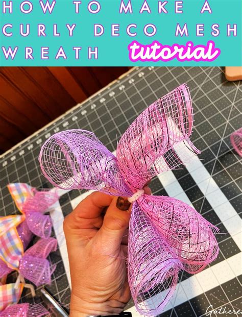 mesh wreath instructions printable